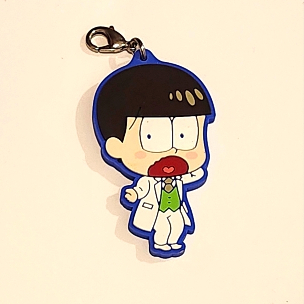 *4 for $20*  Mr. Osomatsu-san - Osomatsu  Syarematsusan Rubber Strap - Keyring